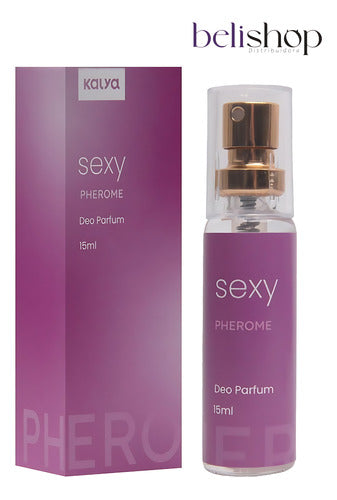 Kit Perfume Feminino Com Feromônio Power Girl E Sexy