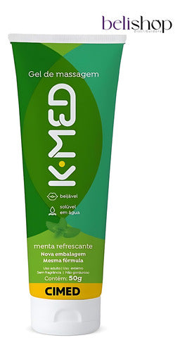 Gel Lubrificante K-med Beijável Menta 50g