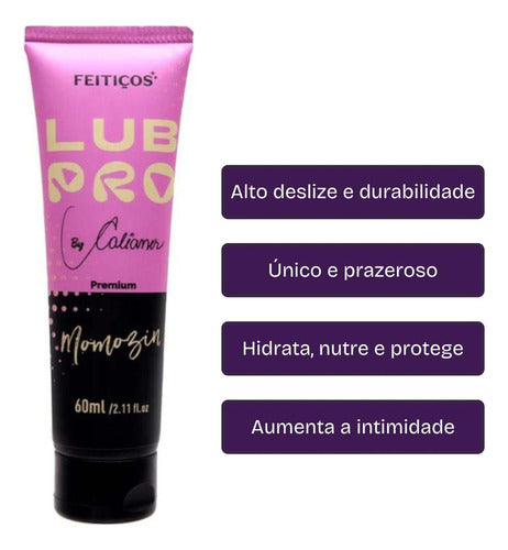 Gel Lubrificante Íntimo Lubpro Momozin 60ml