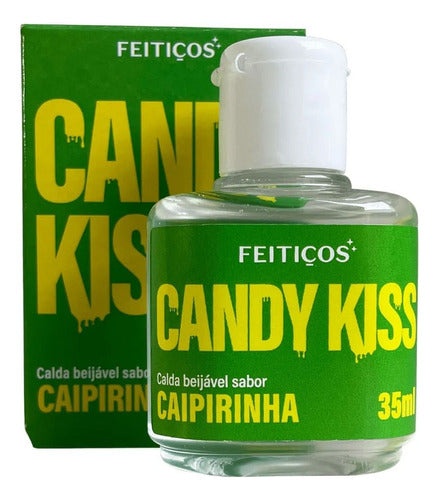 Gel Lubrificante Comestível Candy Kiss Caipirinha 35ml