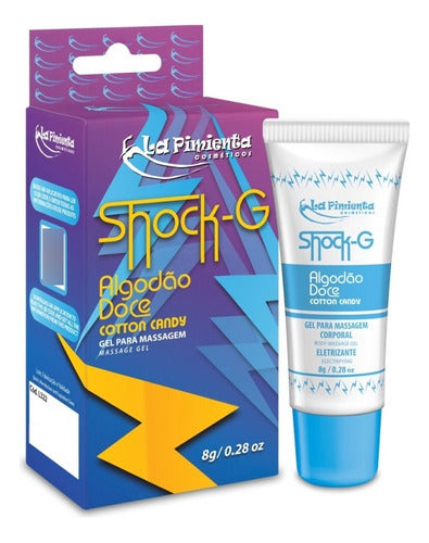 Gel para Massagem Comestível Shock G Chiclete 8g