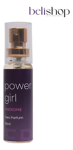 Kit Perfume com Feromônio Power Girl Feminino e Uommo Masculino