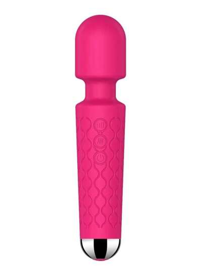 Vibrador Varinha Mágica Feminino com 20 Modos Pink