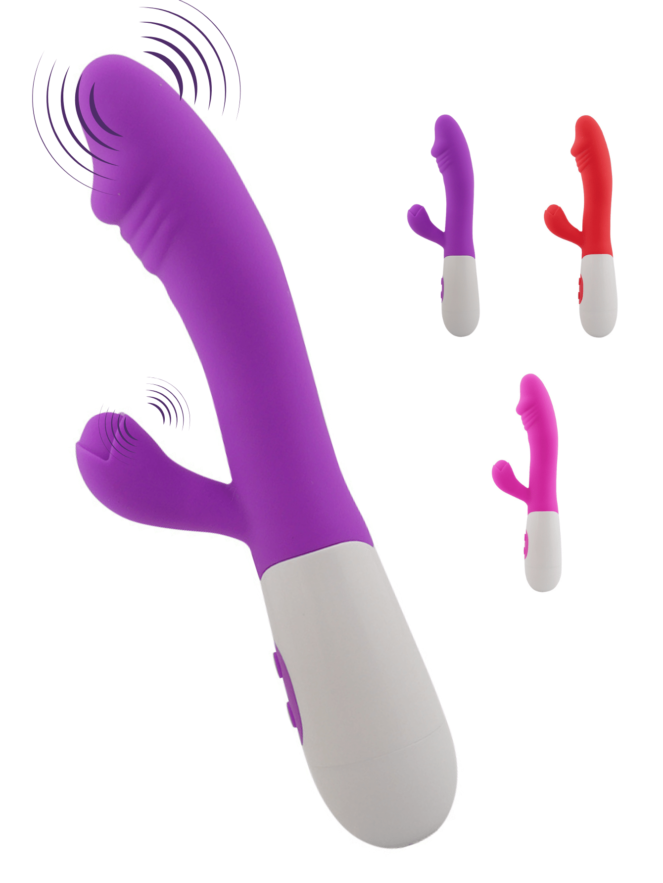 Vibrador Feminino Estimulador de Clítoris 30 Modos Pink 20x4cm