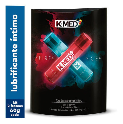 Lubrificante K-med Fire And Ice 2 Em 1 80g