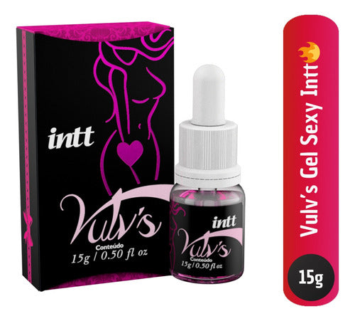 Gel Lubrificante Excitante Estimulante Vulv's Neutro 15g