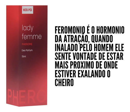 Perfume Feminino Lady Femme Pheromones Ero 15ml