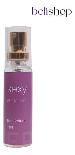 Kit Perfume Feminino Com Feromônio Power Girl E Sexy