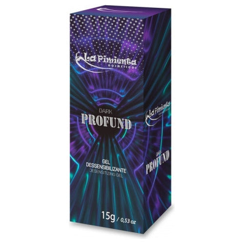 Lubrificante Anal Gel Dessensibilizante Dark Profund 15g