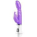 Vibrador Feminino Ponto G e Clitóris Coelhinho 12 Modos de Vibração Roxo