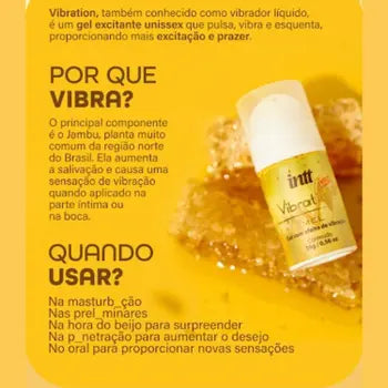 Gel com Efeito Vibração Vibration Power Mel 16g