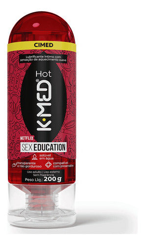 Lubrificante Íntimo K-Med Hot Sex Education 200g