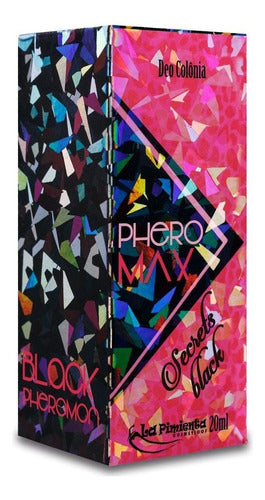 Perfume Feminino Phero Max Secrets Black Pheromonas