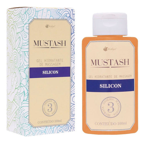 Gel Hidratante de Massagem Mustash Silicon 100ml