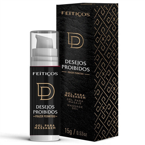 Gel Lubrificante Dessensibilizante Anal Desejos Proibidos 15g