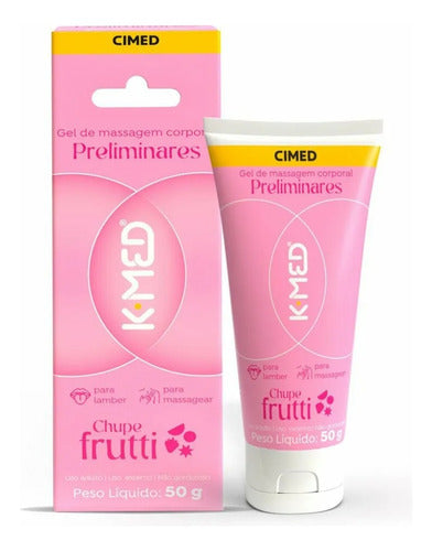 Gel De Massagem Corporal K-med Chupe Frutti 50g