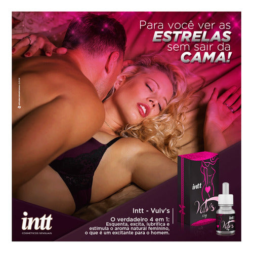 Gel Lubrificante Excitante Estimulante Vulv's Neutro 15g