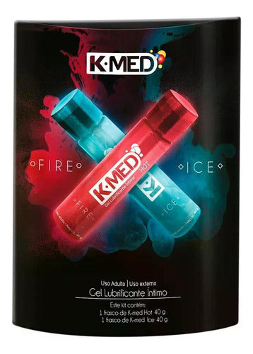 Lubrificante K-med Fire And Ice 2 Em 1 80g