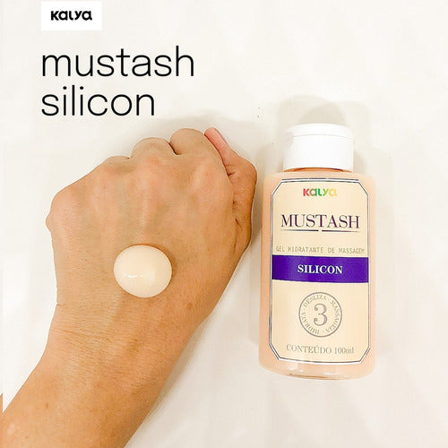 Gel Hidratante de Massagem Mustash Silicon 100ml