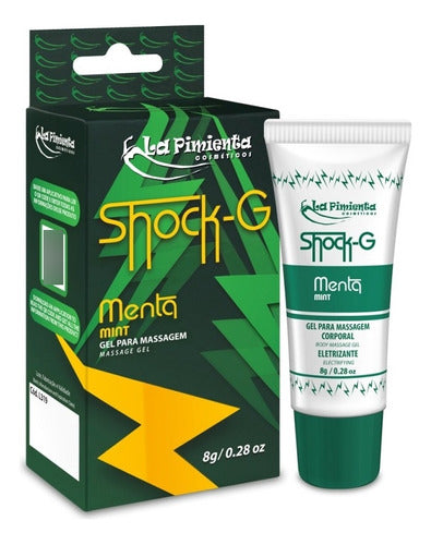 Gel para Massagem Comestível Shock G Chiclete 8g