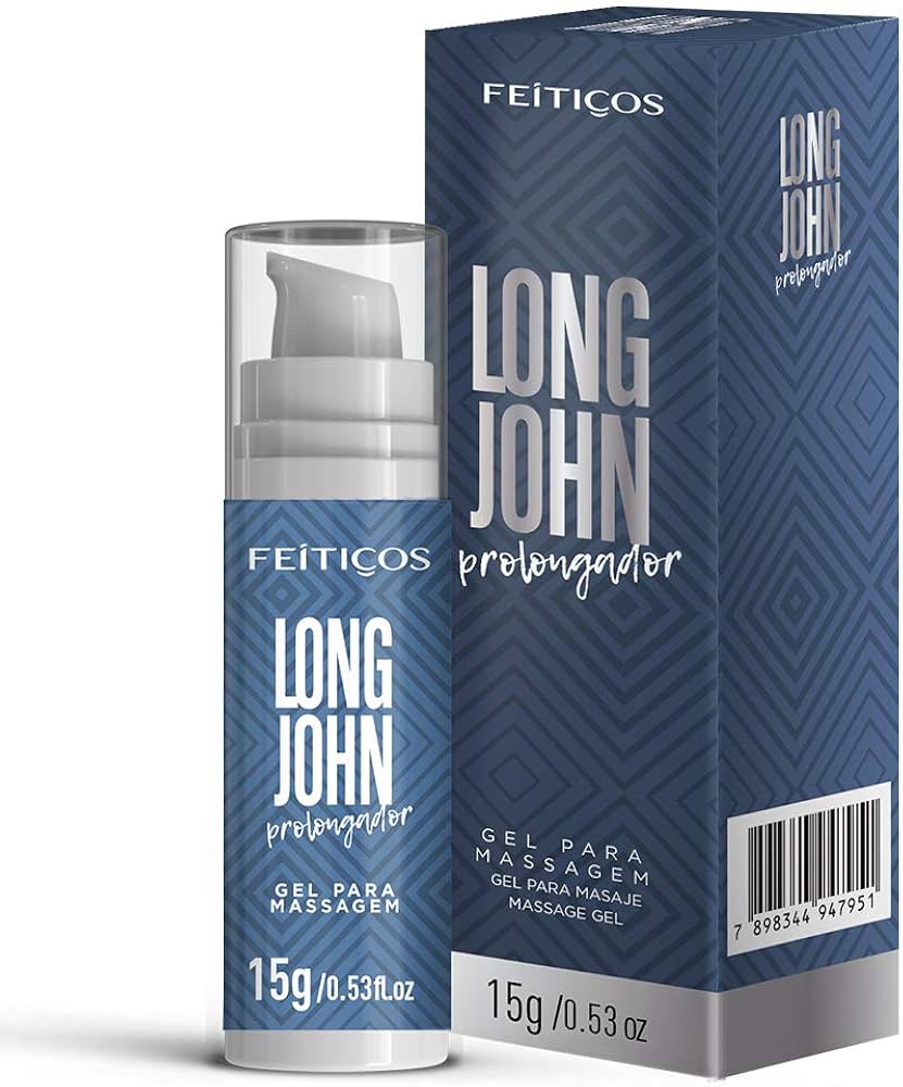 Gel Prolongador Masculino Long John 15g