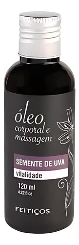 Óleo para Massagem Corporal Tântrica Cacau 120ml