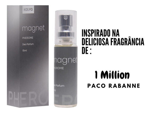 Perfume Masculino Com Feromônio Pherome Magnet