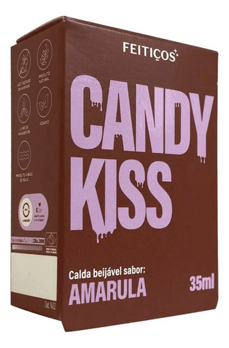 Gel Lubrificante Comestível Candy Kiss Amarula 35ml