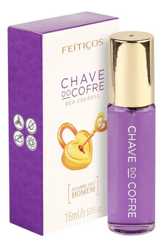 Perfume Agarra Homem Chave Do Cofre com Feromônios 15ML