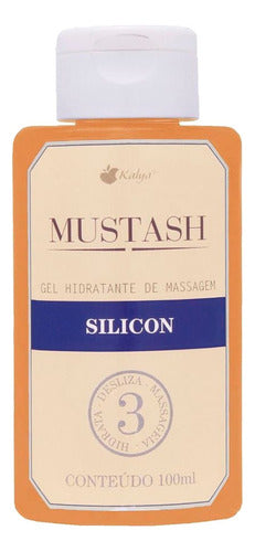 Gel Hidratante de Massagem Mustash Silicon 100ml