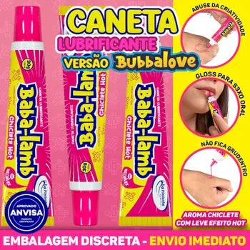 Baba Lamb Caneta Lubrificante Chiclete Hot 30g