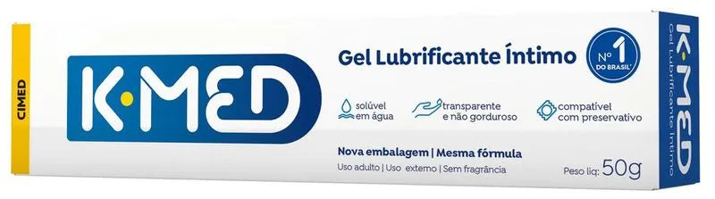 Gel Lubrificante Íntimo K-Med 50g