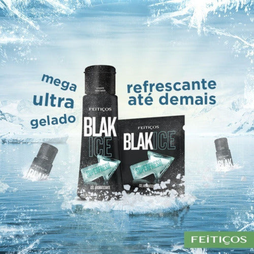 Gel Lubrificante Íntimo Comestível Blak Fire 40ml