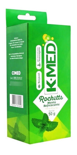 Gel Lubrificante K-med Beijável Menta 50g