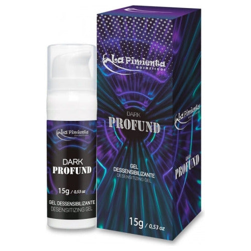 Lubrificante Anal Gel Dessensibilizante Dark Profund 15g