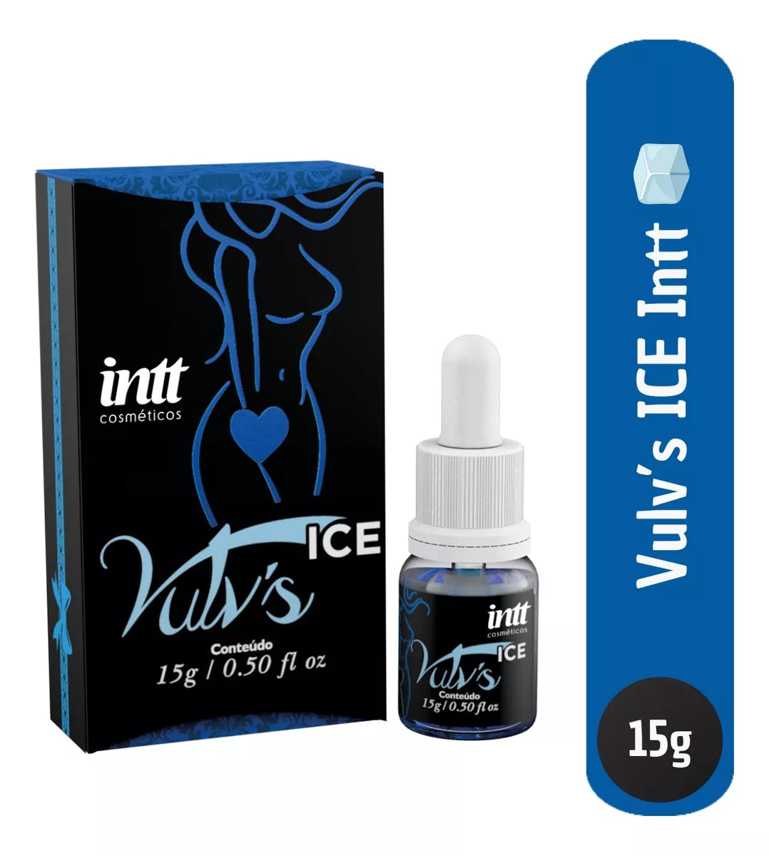 Gel Lubrificante Excitante Estimulante Vulv's Ice 15g