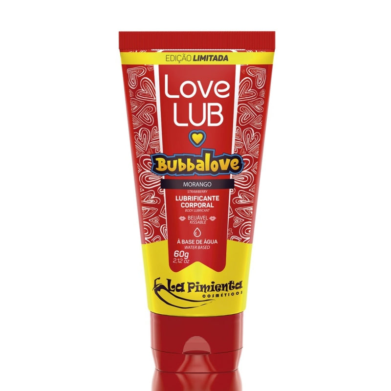 Gel Lubrificante Íntimo Love Lub Bubbalove Menta Ice 60g