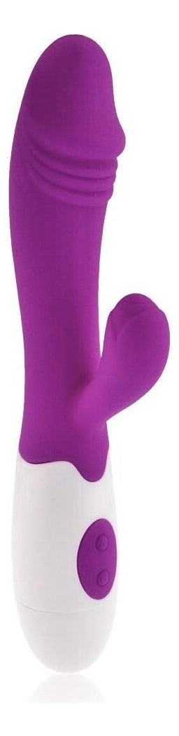 Vibrador Feminino Estimulador de Clítoris 30 Modos Pink 20x4cm