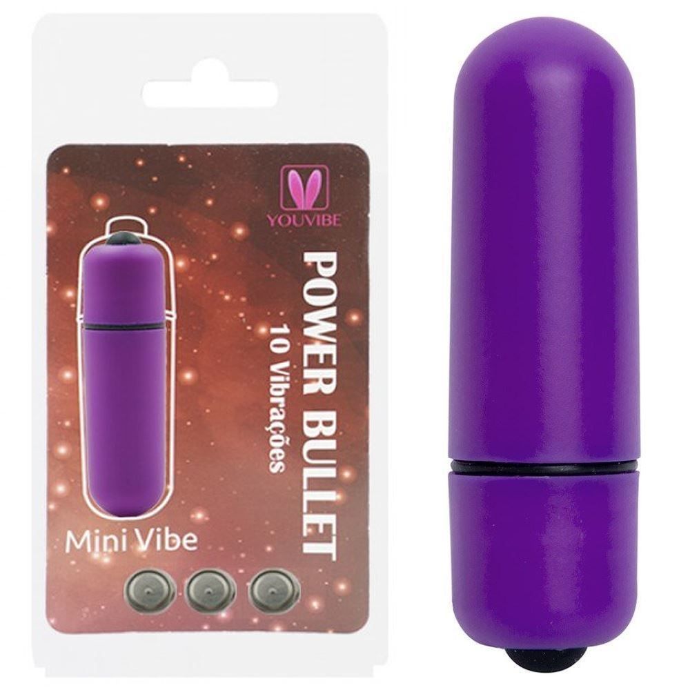 Vibrador de Clitóris Power Bullet Estimulador Preto