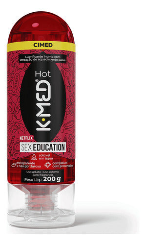 Lubrificante Íntimo K-Med Hot Sex Education 200g