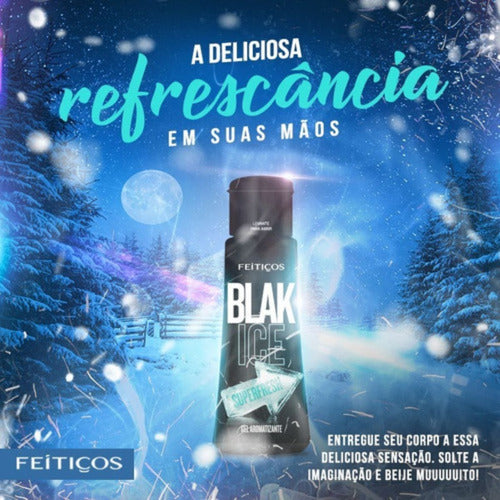 Gel Lubrificante Íntimo Comestível Blak Fire 40ml