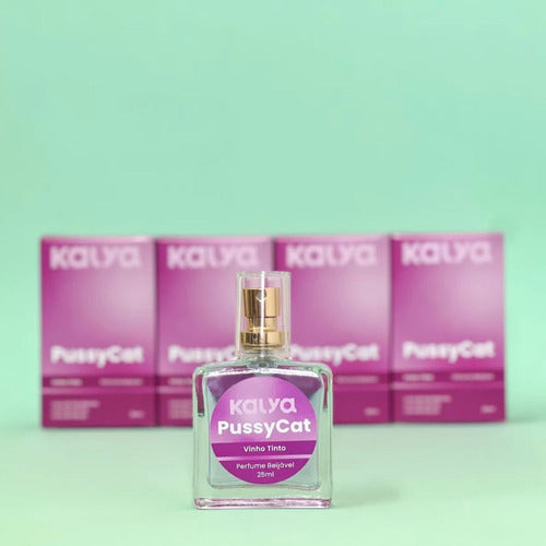 Perfume Intimo Feminino Beijável Vinho Uva Pussycat