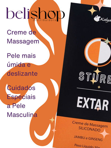 Gel De Massagem Retardante Masculino Sturb Extar 30g