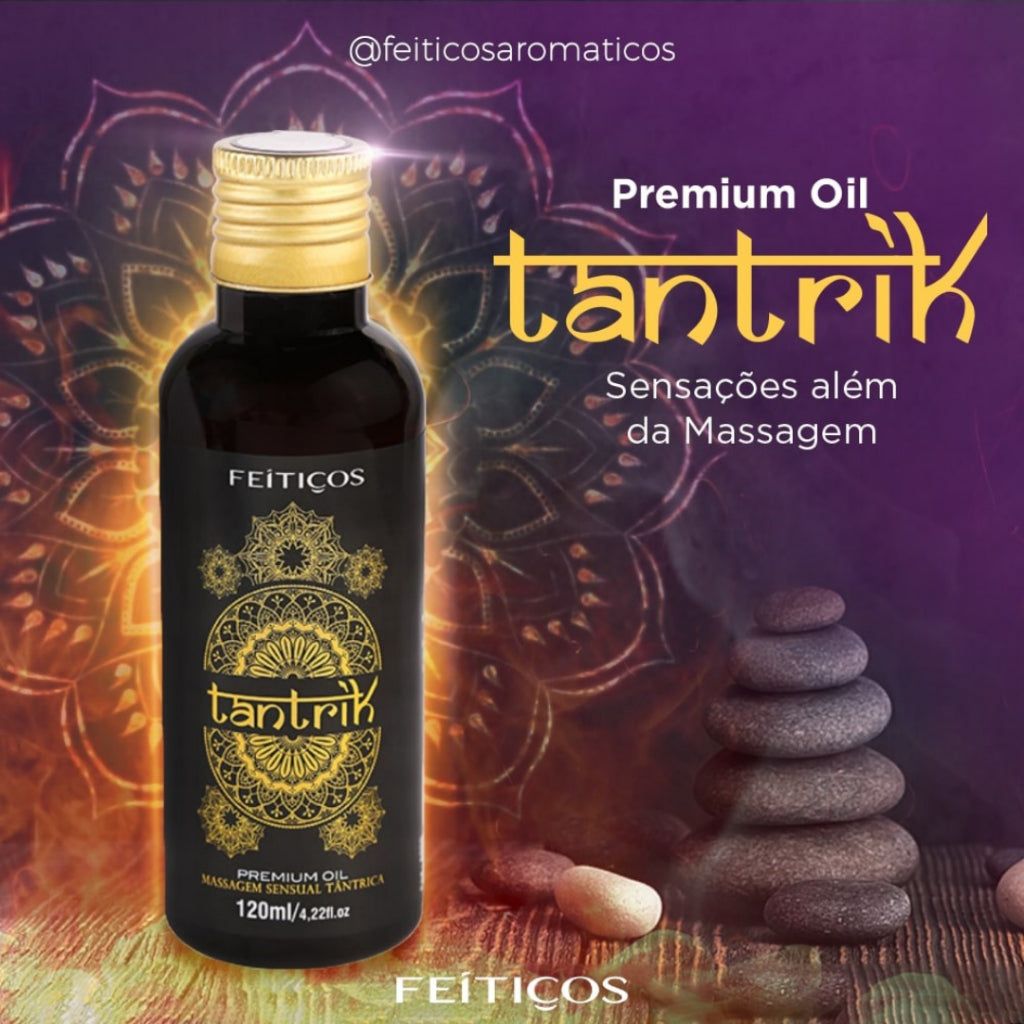 Óleo de Massagem Tântrica Corporal Tantrik 120ml