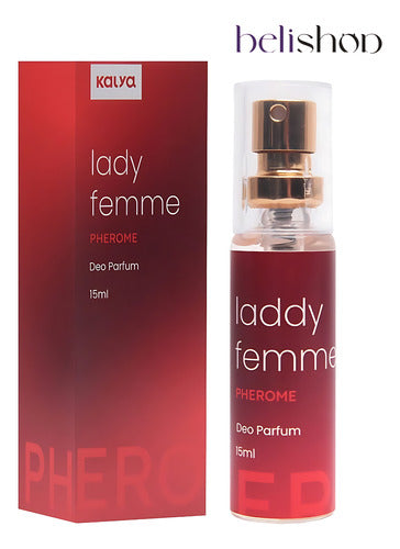 Kit Perfume Feminino Com Feromônio Power Girl E Lady Femme