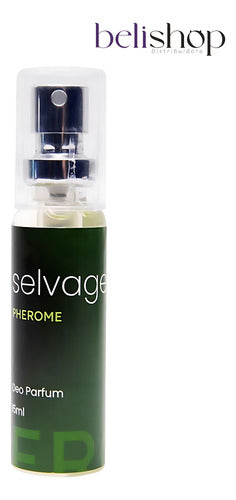 Kit Perfume com Feromônio Power Girl Feminino e Selvage Masculino