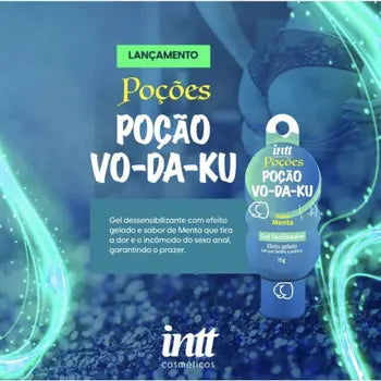 Gel Dessensibilizante Poção Vo-Da-Ku Facilitador 15g