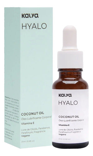 Óleo De Coco Puro Hidratante Íntimo Hyalo Coconut 20ml