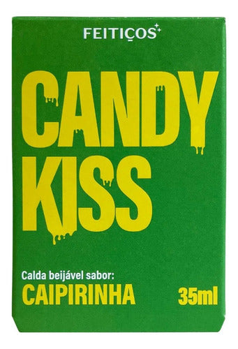 Gel Lubrificante Comestível Candy Kiss Caipirinha 35ml