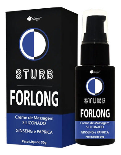 Gel Lubrificante Para Massagem Siliconado Sturb Forlong 30g